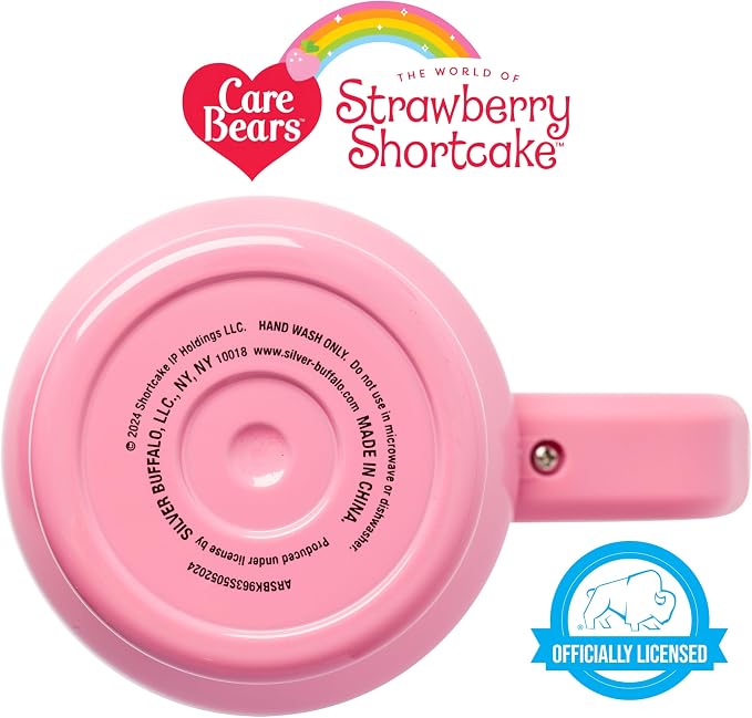 Silver Buffalo Strawberry Shortcake “You are Berry Special” Stainless Steel Tumbler with Handle, Fits in Standard Cup Holder, 40 Ounces - Image 7