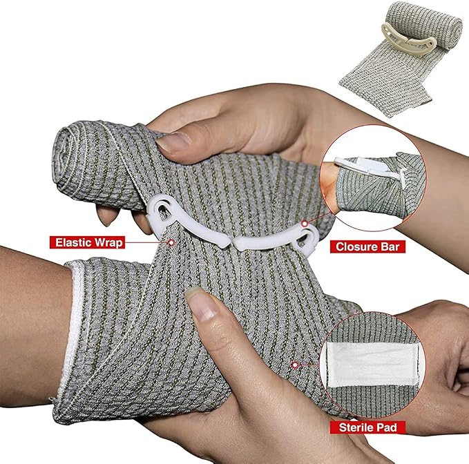 IFAK Kit Trauma Kit Military Medical First Aid Kits Bleeding Contral Emergency - Image 8