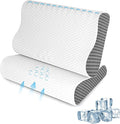 2 Pack Memory Foam Cooling Bed Pillows by SUFOR