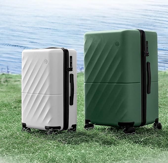 Trunk Luggage 24 Inch, Medium Checked Luggage - Image 7