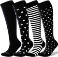 LEVSOX Compression Socks for Pregnant Women 20-30 mmHg Knee High Cute Funny by Levsox