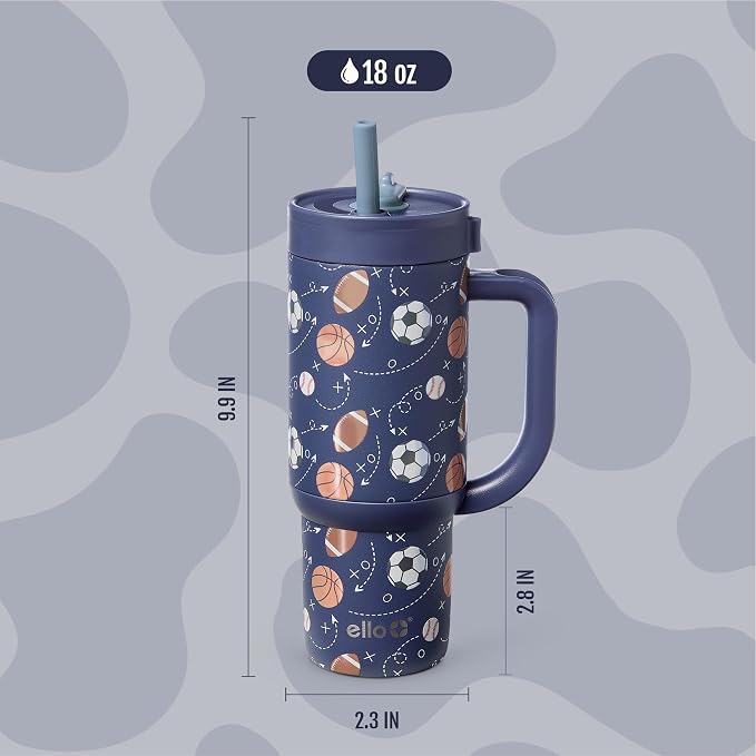 Ello Oasis 18oz Stainless Steel Tumbler - Goal Getter - Image 7