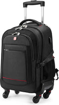 StarCloud 4-Wheel Checked Rolling Backpack 55L: Extra-Large Roller Travel by STARCLOUD