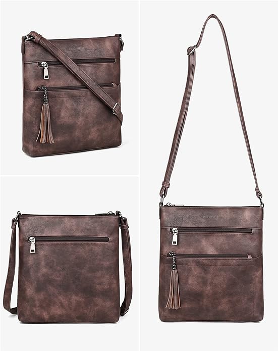 MASINTOR Crossbody Purses for Women, Adjustable Strap Shoulder Bag - Image 5
