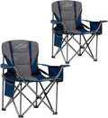 FAIR WIND 2 Pack Oversized Fully Padded Camping Chair by FAIRWINDOutdoorEquipment