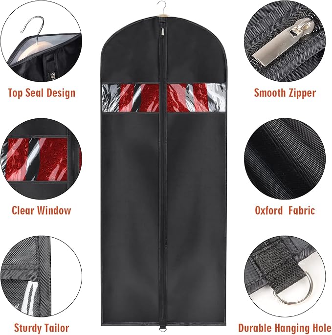 Univivi Garment Bags Clothes Covers - Image 3