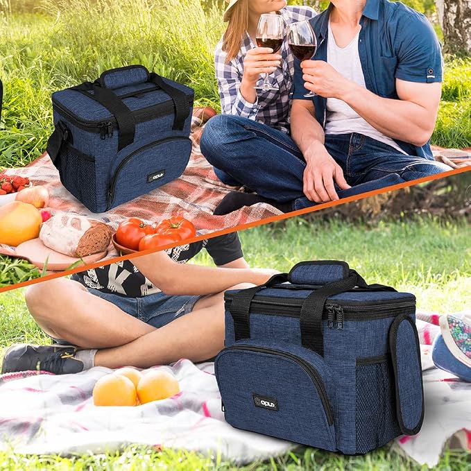 OPUX Soft Cooler Bag, Insulated Collapsible Lunch Cooler Bag - Image 6