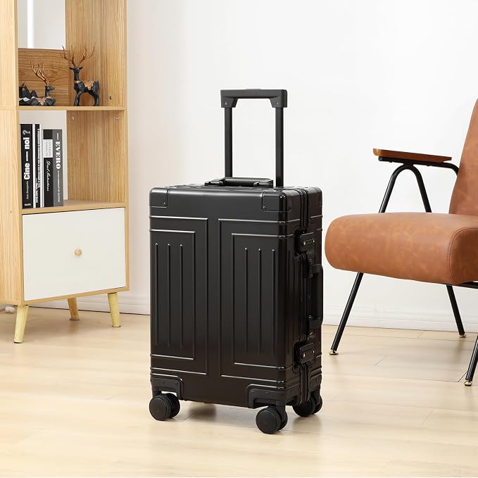 All Aluminum Carry On Luggage，Cut from Whole Aluminum Sheet，22x14x9 Airline - Image 3