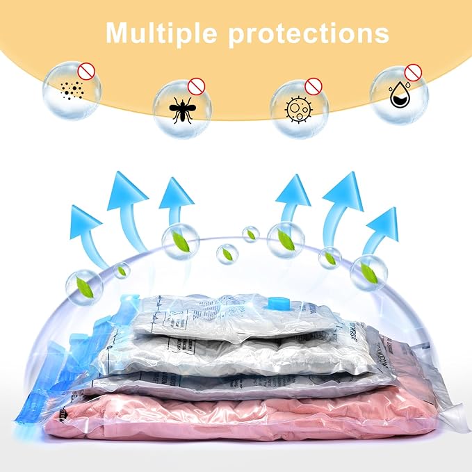 Combo 16 Pack Travel Vacuum Bags - Image 6