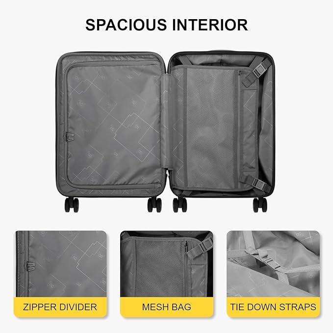 LEVEL8 Grace Carry on Luggage - Image 7