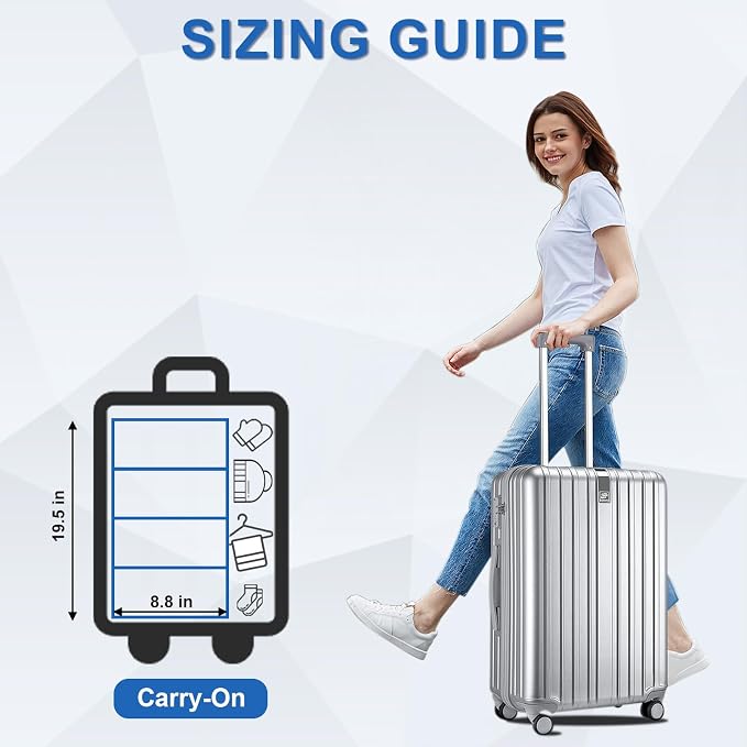 Suitcase Organizer, Travel Luggage Organizer Portable Hanging Travel Shelves - Image 7
