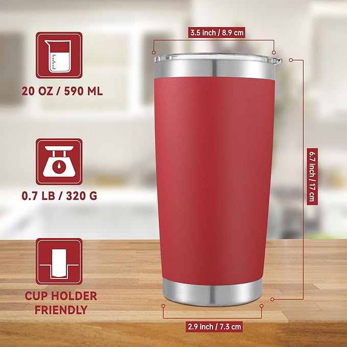 20 oz Tumblers Bulk Stainless Steel Tumbler - Image 5