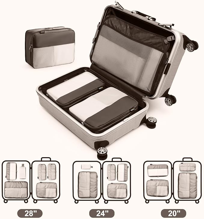 4 Set Compression Packing Cubes - Image 7