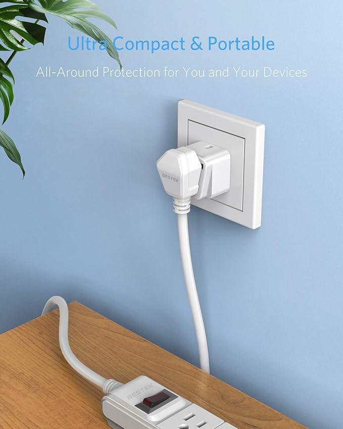 BESTEK Worldwide Travel Plug Adapter Set, Grounded Universal Power Plug Adapter - Image 2