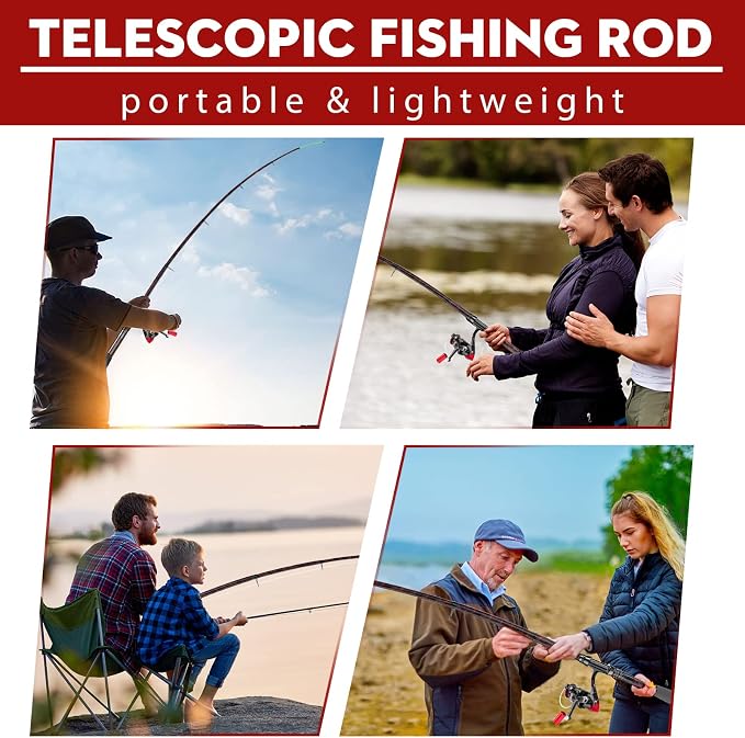 Fishing Rod and Reel Combos, Unique Design - Image 2