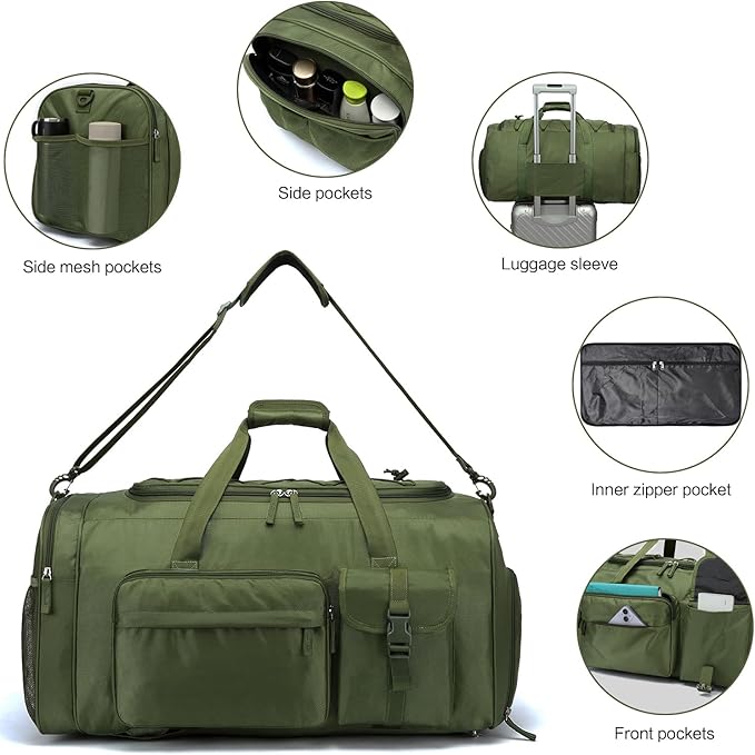 Lyweem Large Duffle Bag Backpack - Image 5