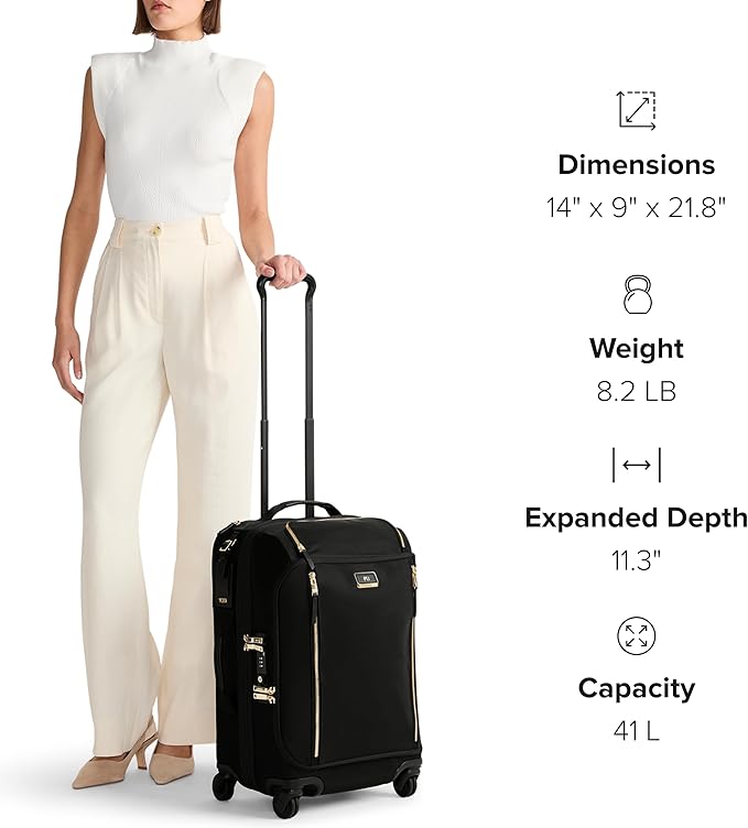 TUMI - Voyageur Leger 4 Wheeled Luggage - Women's Lightweight and Spacious - Image 8