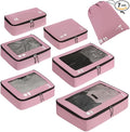 ECOHUB 7 Set Packing Cubes Tear-Resistant Luggage Packing Organizers by ECOHUB