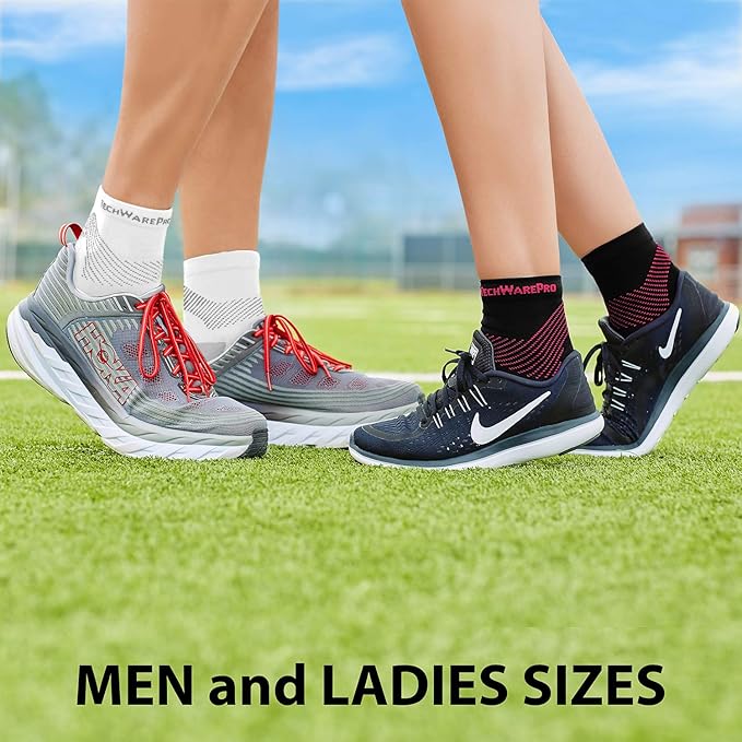 TechWare Pro Plantar Fasciitis Socks – Cushion Ankle Compression Socks Women & - Image 4