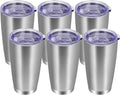 VEGOND 20oz Tumbler with Lid and Straw Stainless Steel Tumbler Cup Bulk Vacuum by VEGOND