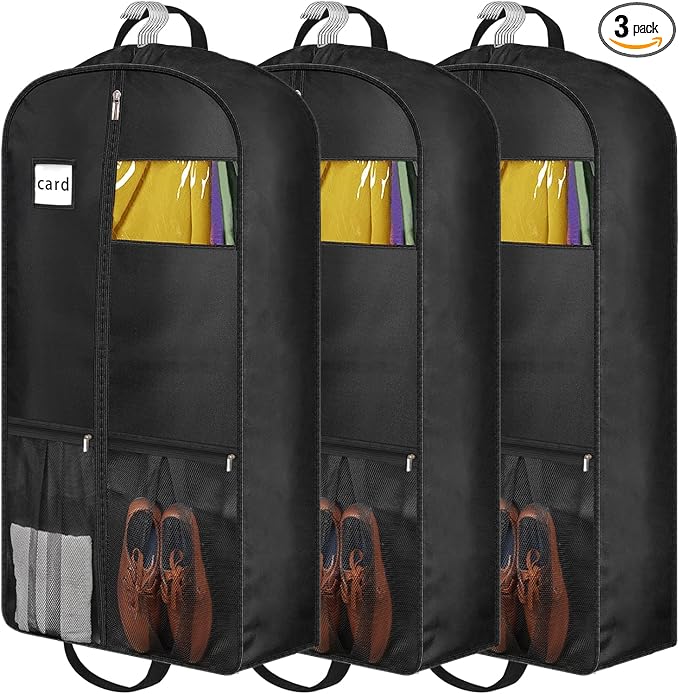 8" Gusseted Heavy Duty Garment Bags by New
