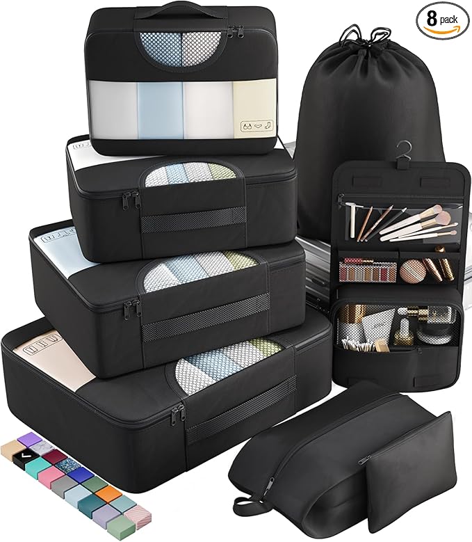 Veken 10 Set/8 Set Packing Cubes by Veken