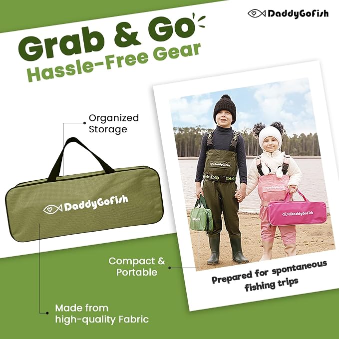 DaddyGoFish Kids Fishing Pole - Image 6