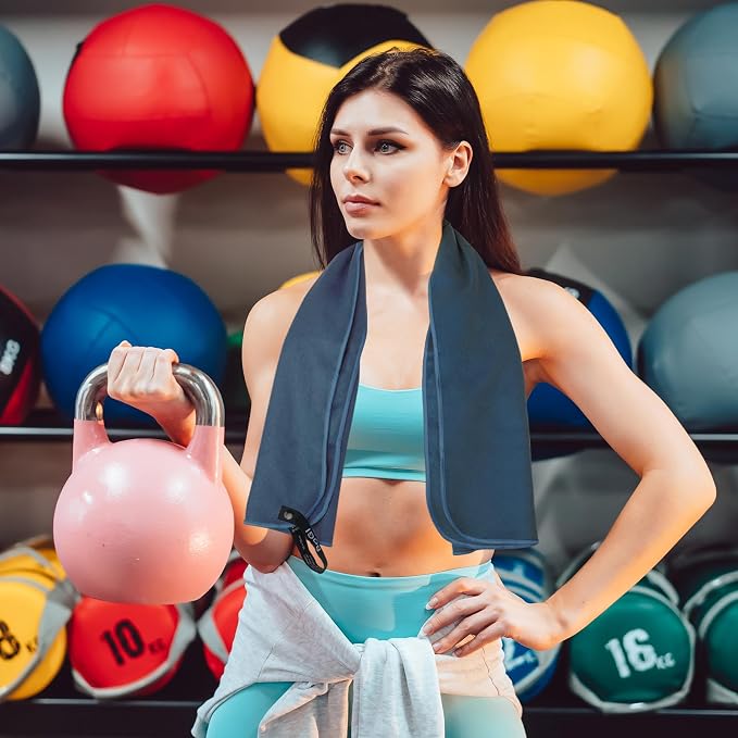 BOGI Microfiber Travel Sports Towel-Quick Dry Towel, Soft Lightweight - Image 7