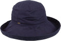 Scala Women's Cotton Hat with Inner Drawstring and Upf 50+ Rating by SCALA