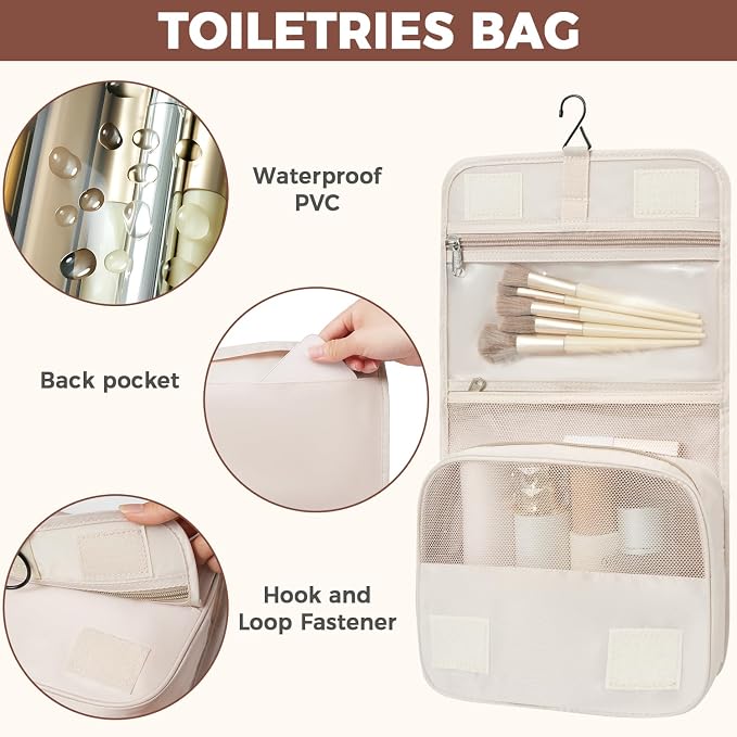 BAGAIL 4 Set/6 Set/8 Set Compression Packing Cubes Travel Accessories - Image 4