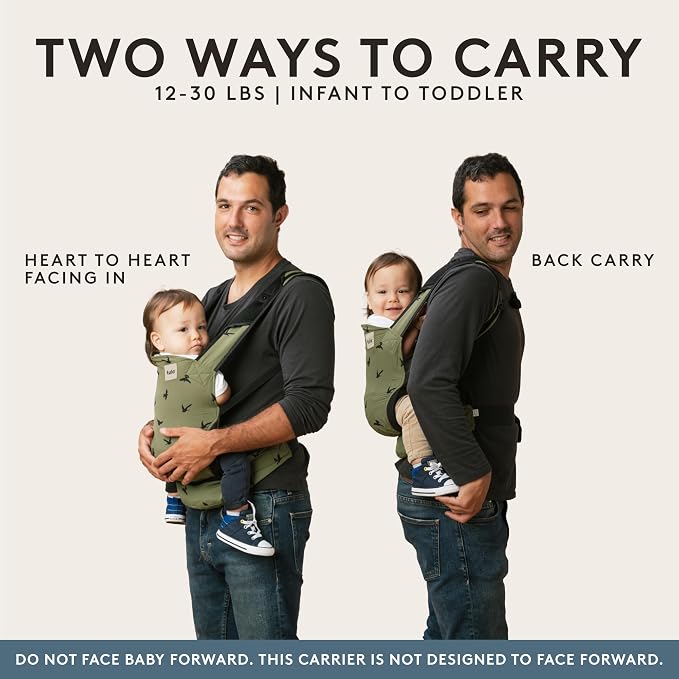 Baby Tula Lite Ripstop Nylon Compact Baby Carrier, Lightweight and Ergonomic - Image 3