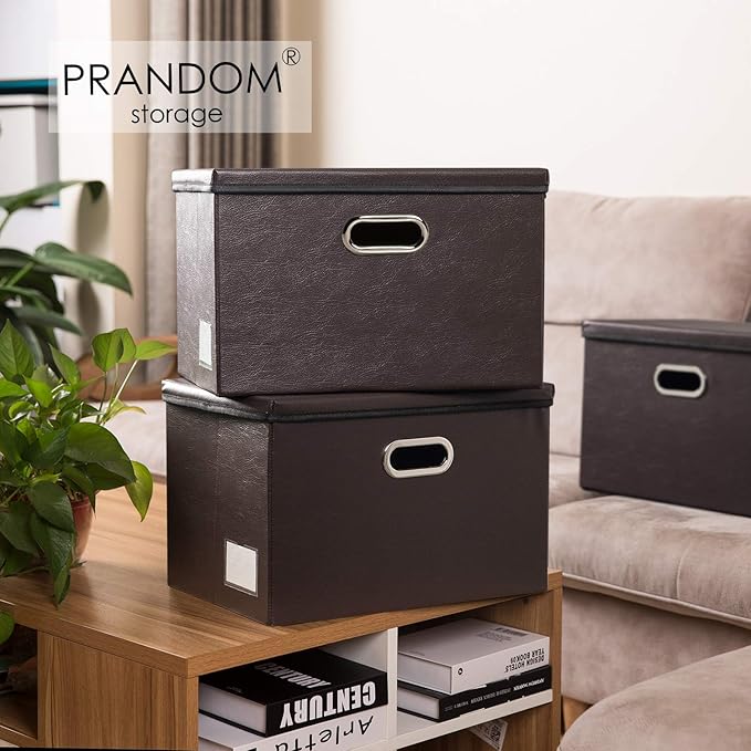 PRANDOM Large Foldable Storage Bins - Image 2