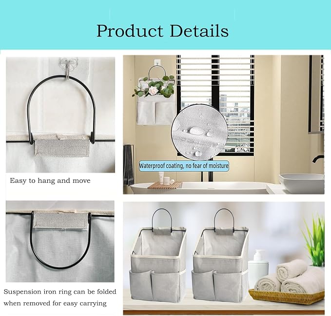 Wall Hanging Storage Bag, Wall Hanging Organizer Bags - Image 4