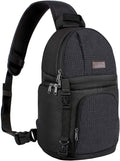 MOSISO Camera Sling Bag, DSLR/SLR/Mirrorless Camera Backpack Case Shockproof by MOSISO