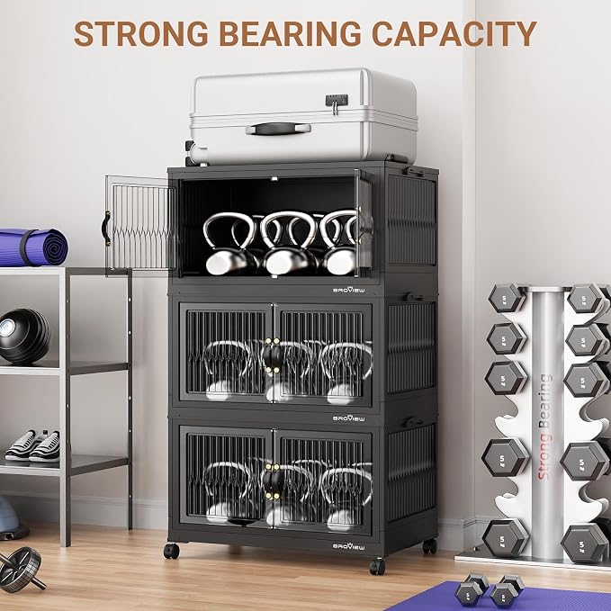 BROVIEW 400Qt Stackable Storage Bins - Image 8