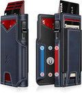 Wallet for Men Wallet with Slim Pop Up Card Holder 9-13 Cards, Bifold by SEMORID