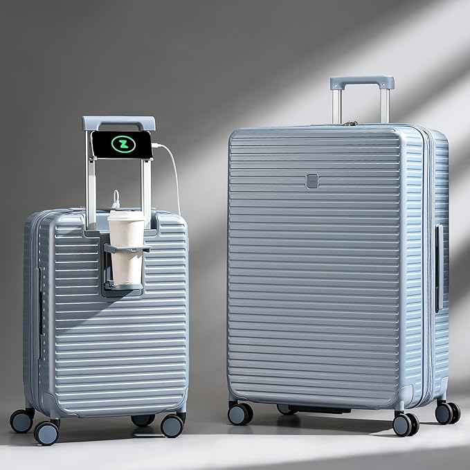 Hard Shell Suitcases 20 Inch Carry on Luggage Airline Approved, Expandable - Image 15