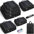 8 Set/6 Set/4 Set Compression Packing Cubes by PREZON