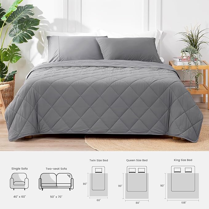 Cozy Bliss Cooling Blanket for Hot Sleepers, Q-Max 0.4 Cooling Comfort Throw - Image 9