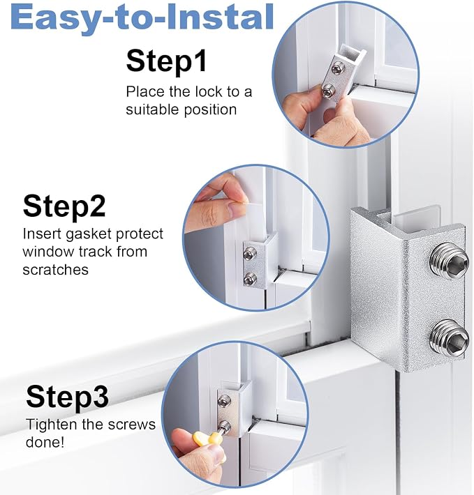 4 Sets Sliding Window Locks - Image 4