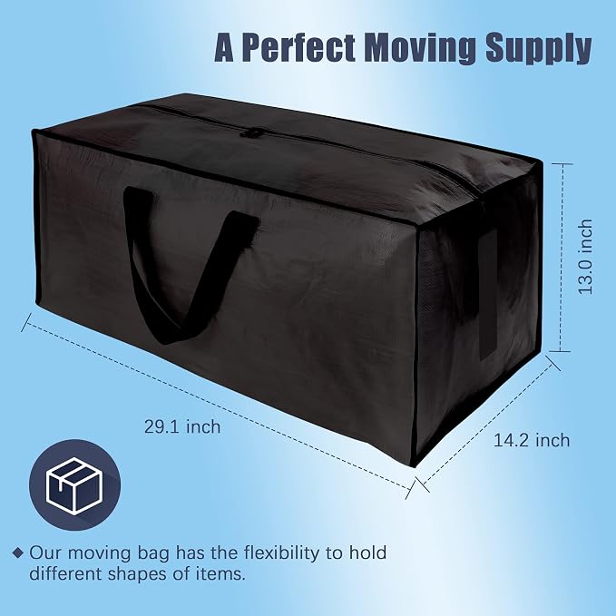 12 Pack Large Strong Moving Bags - Image 2