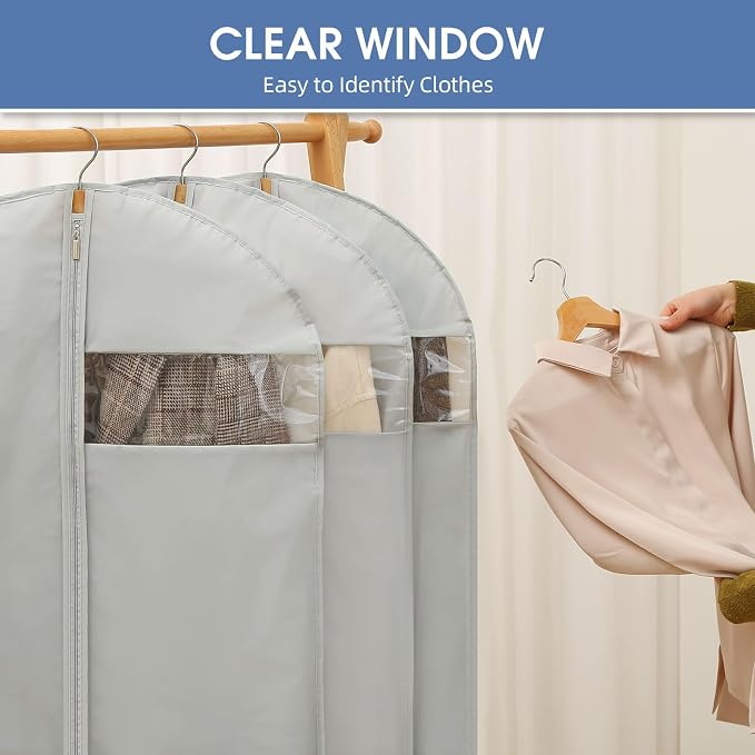 Dress Bags for Gowns, Dress Garment Bag, Uniforms - Image 4