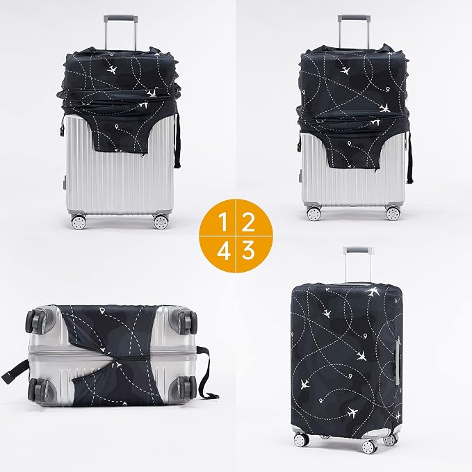 Travelkin Luggage Cover For Suitcase Tsa Approved, Suitcase Cover Protector - Image 7