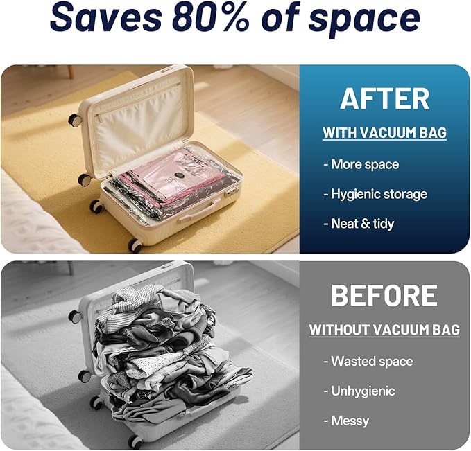 Combo 12 Pack Travel Vacuum Bags - Image 5