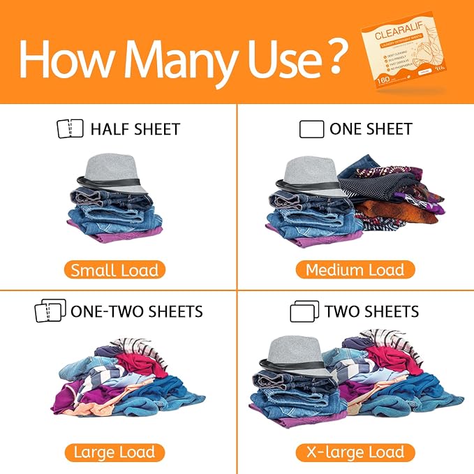 CLEARALIF Laundry Detergent Sheets Up to 160 Loads, Apartments - Image 3