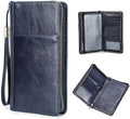 CONTACTS Passport Wallet Leather Family Passport Holder by CONTACTS