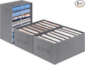 Jeans Organizer for Closet, Foldable Wardrobe Clothes Organizer by Suzurana