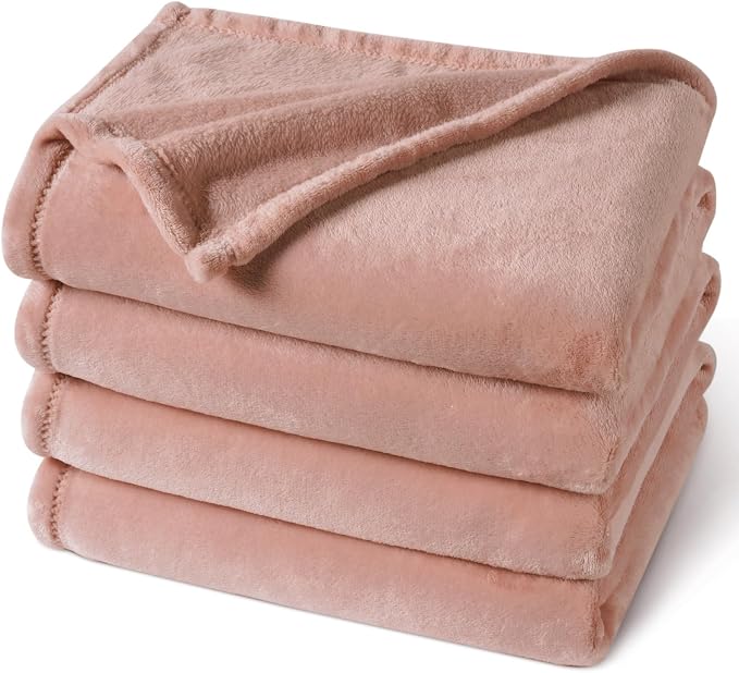 PHF Ultra Soft Fleece Blanket Twin Size, No Shed No Pilling Luxury Plush Cozy by PHF