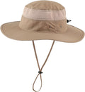 Home Prefer UPF 50+ Men's Sun Hat Wide Brim Bucket Hat UV Protection Hat by HomePreferHatsCaps