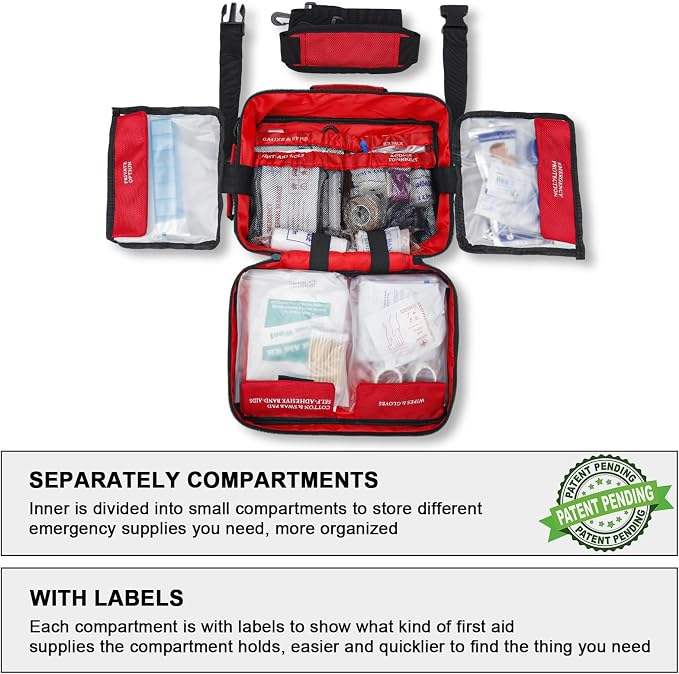 Premium 420 Piece Large First Aid Kit - Image 3